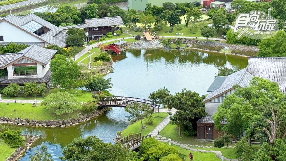 宜蘭全新「卡比巴拉」主題滑索！跨湖欣賞絕美日式庭園，餵食呆萌水豚超療癒