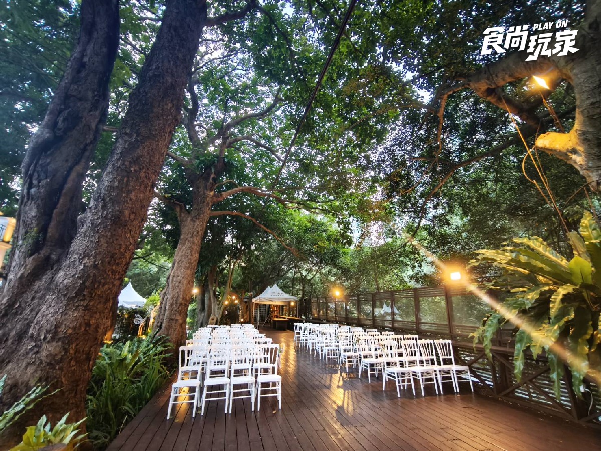 絕美白色教堂、7000坪落羽松園區！台北最美祕境餐廳，８大打卡點一次看