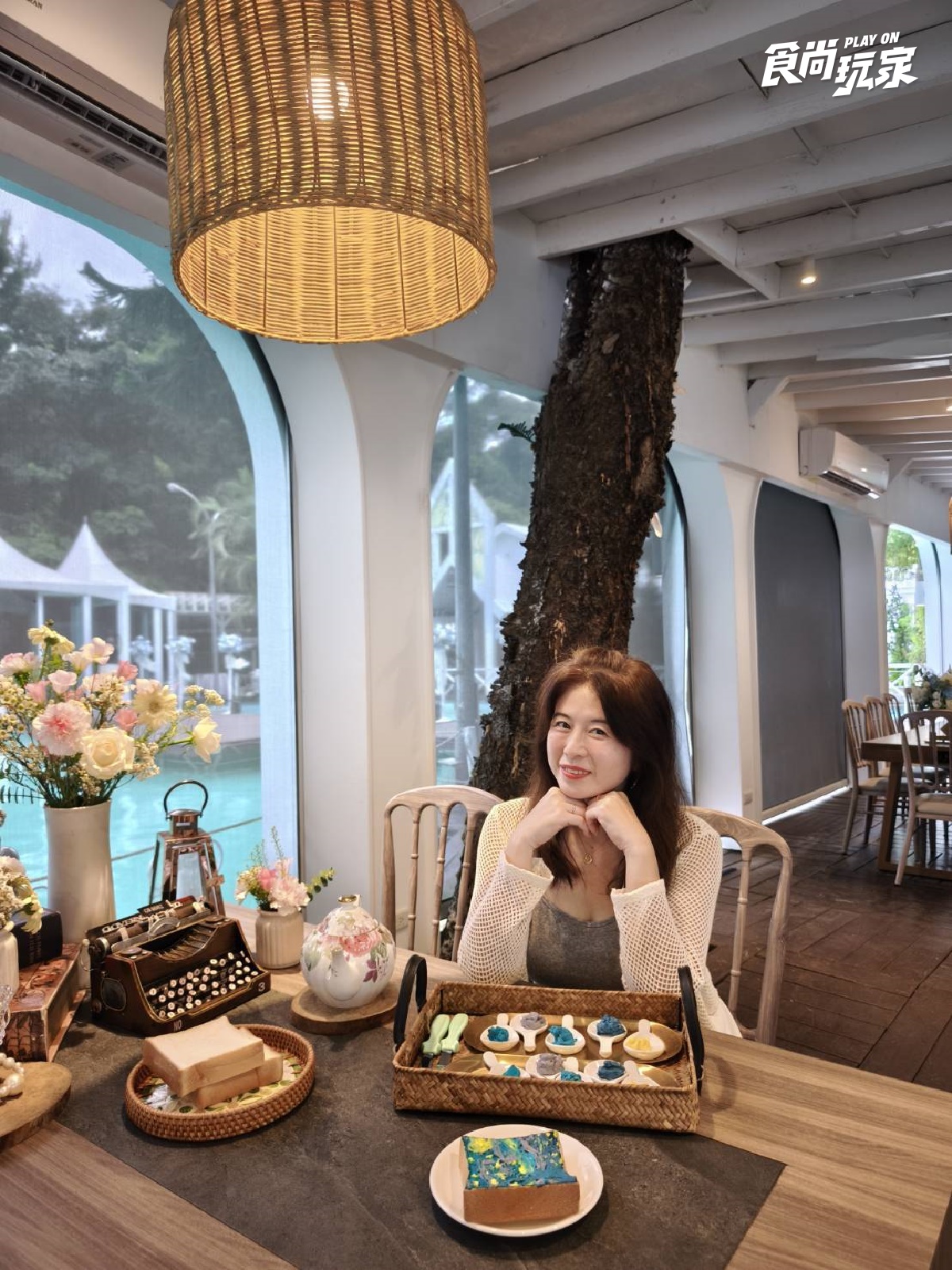 絕美白色教堂、7000坪落羽松園區！台北最美祕境餐廳，８大打卡點一次看