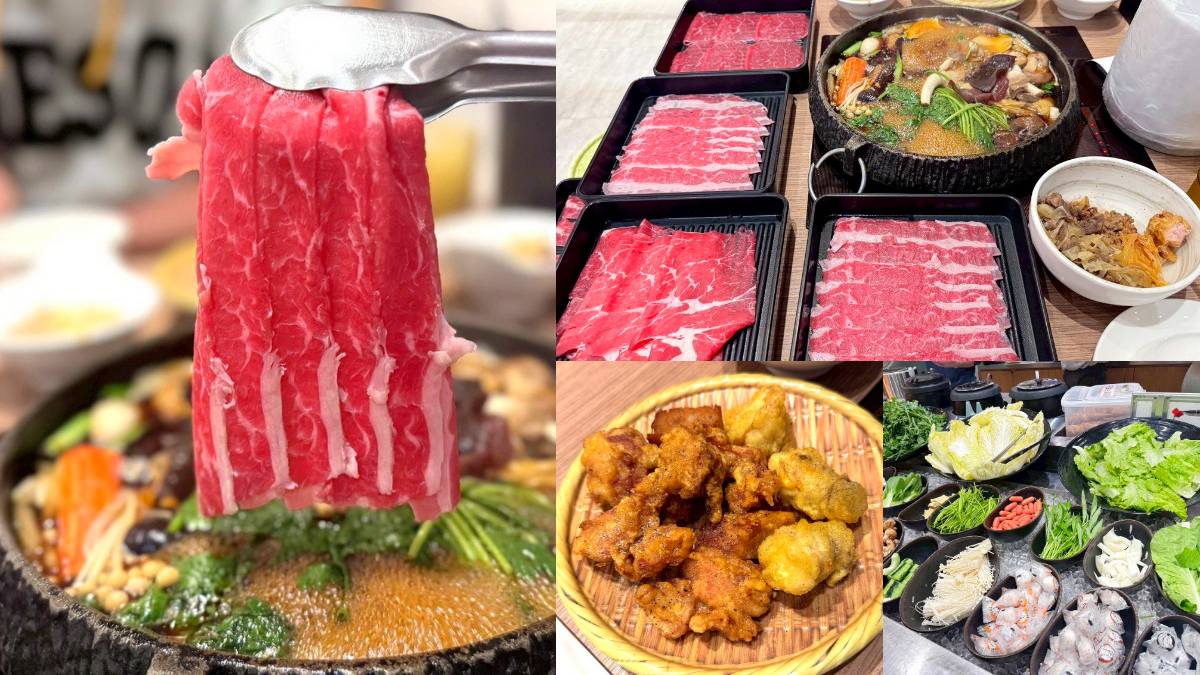 488元火鍋＋炸雞吃到飽！4.7星「壽喜燒名店」現切牛肉海鮮、自助吧暢吃