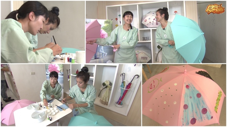 打卡新熱點！彩虹傘之樹、彩繪雨傘DIY