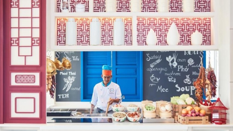Live cooking station at Amaya Food Gallery - Live cooking station at Amaya Food Gallery.jpg Live cooking station at Amaya Food Gallery.jpg