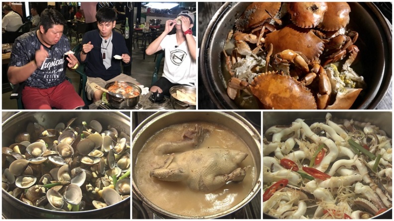 這麼補會不會睡不著！ 紅蟳薑母鴨海陸齊上太霸氣