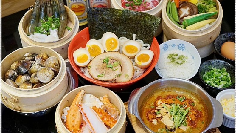 155元吃帝王蟹！這家台中拉麵玩好大！首創「拉麵高湯+蒸籠」！口味超鮮美