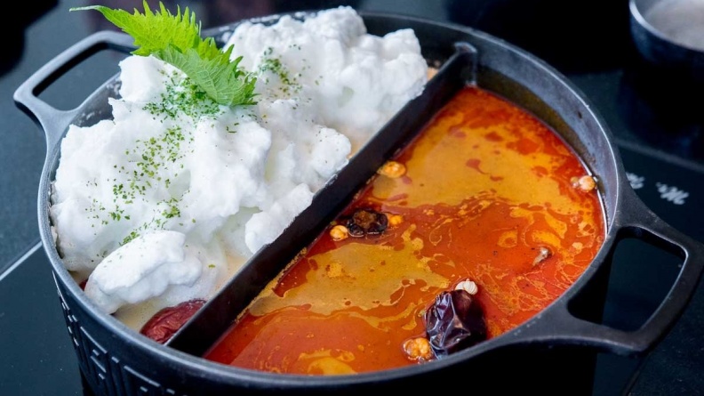 【新開店】超美！亞洲最時尚鍋物店　「泡泡浴」雞白湯好有哽