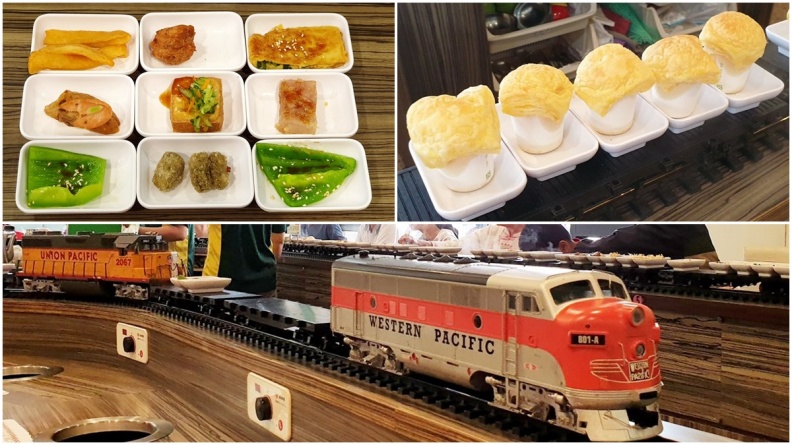 真的要等火車進站丫！台中「迴轉火車鍋物」 368元吃到飽
