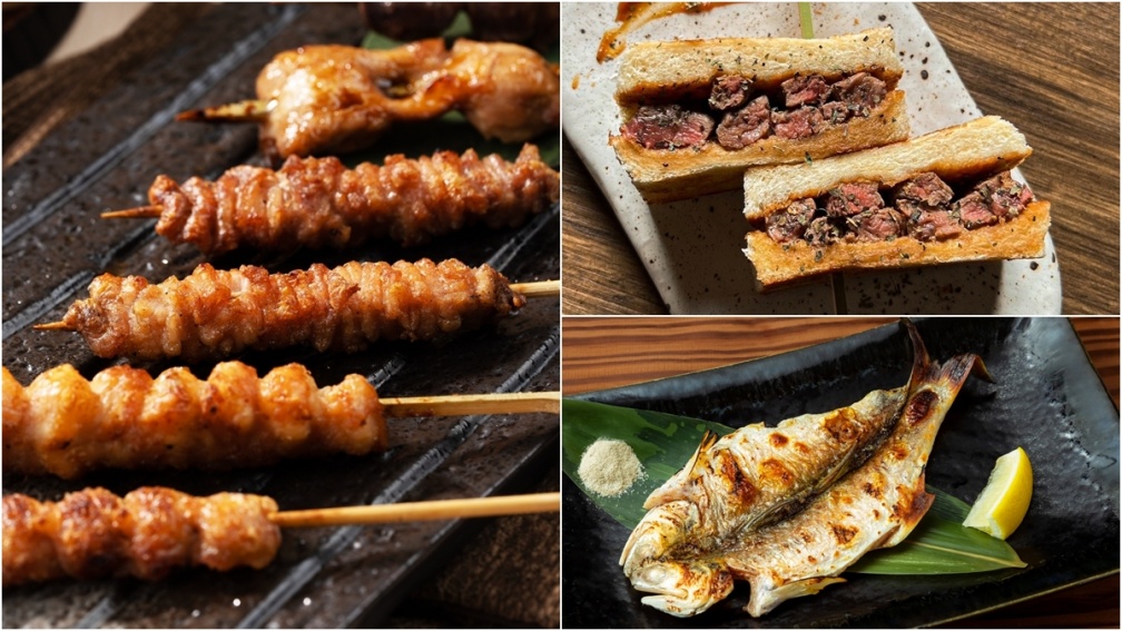 【食尚獨家優惠】560元午仔魚免費送！燒烤名店插旗台中，串燒ｘ鐵板新吃法