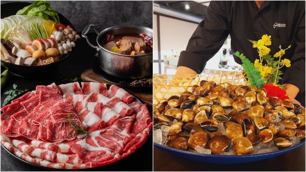 打卡免費吃好料６選１全台都有！「肉多多」進駐台中，８人用餐再送100顆蛤蜊