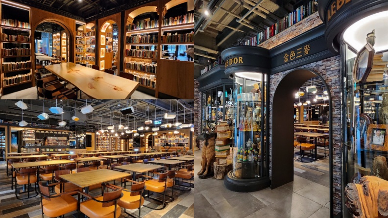 台版「哈利波特魔法學院」！金色三麥最美新分店，加碼２天免費喝奶油啤酒