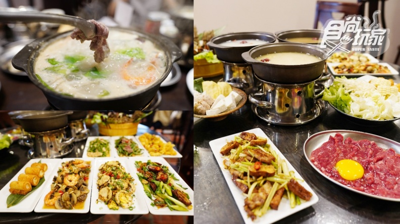 399元起吃到飽！全台首創「粥底火鍋」爽嗑干貝、溫體牛，免費送爆汁大文蛤