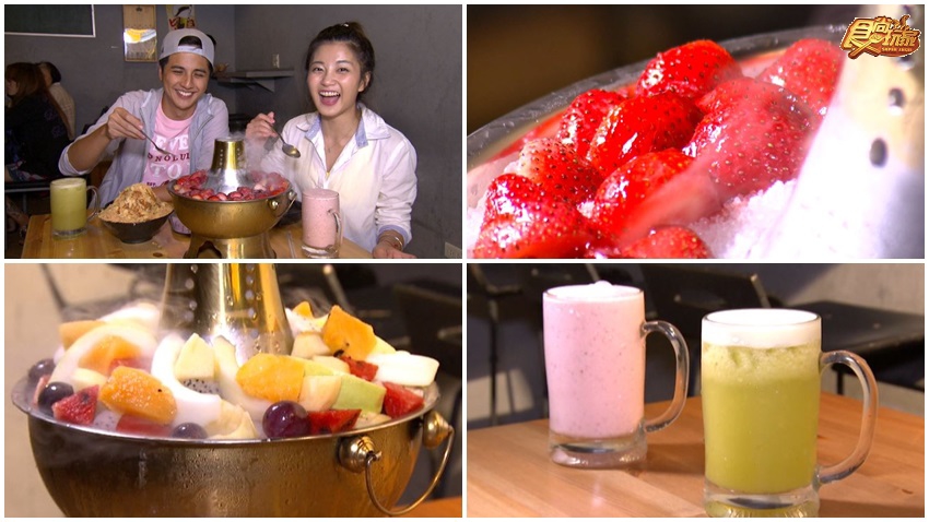 少女心無限噴發！「草莓」多到滿出來的甜品火鍋冰