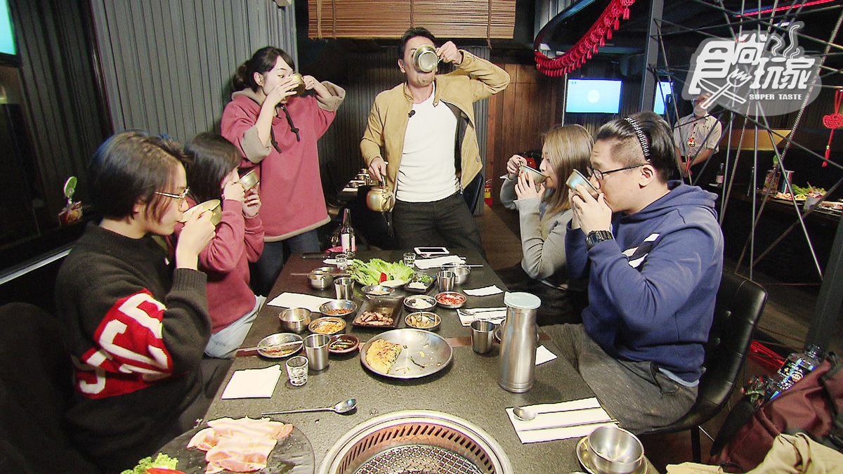 厭世上班族充電首選！夜店風韓式燒烤大口吃肉，還要嗨玩「深水炸彈」