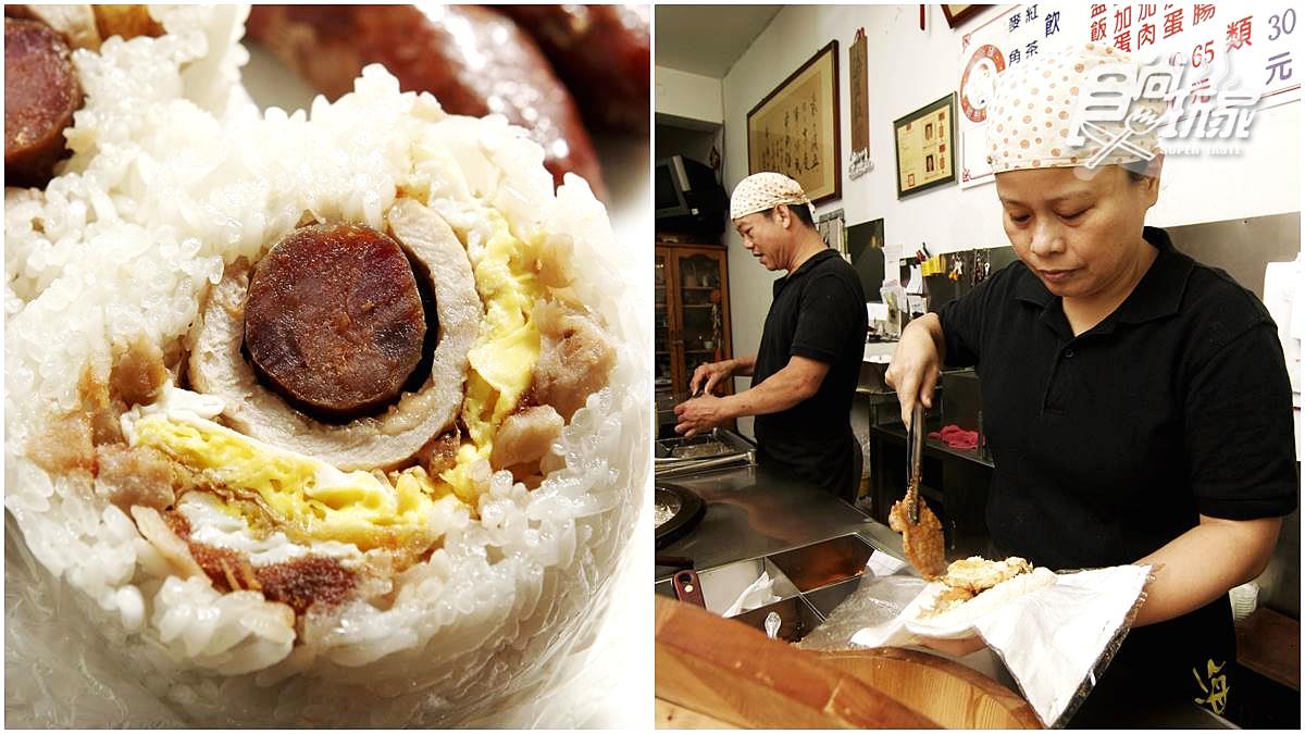 搶劫也要吃？台中人從小吃到大「海盜飯糰」，內行必點辣腸飯糰＋麥角神組合