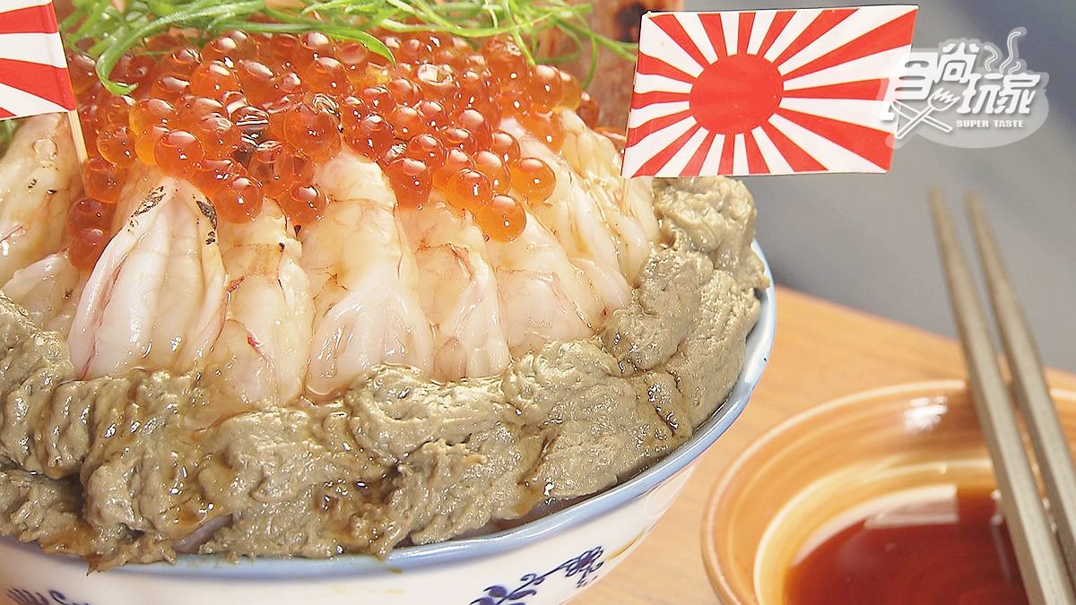 真的「爆丼」了！10隻天使紅蝦、蝦膏滿到碗裝不下啦！