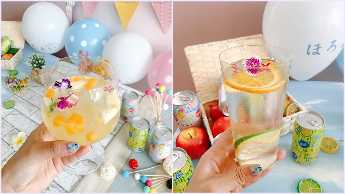 女孩系微醺飲品+1！超萌瓶身狂洗IG版面，加上新鮮水果超欠喝！