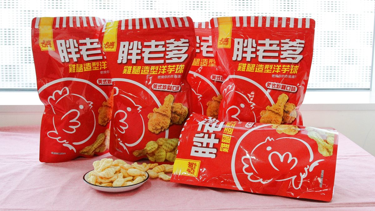 不衝不行！胖老爹炸雞變成餅乾了，上市一周狂銷七千包，只在這家買得到！