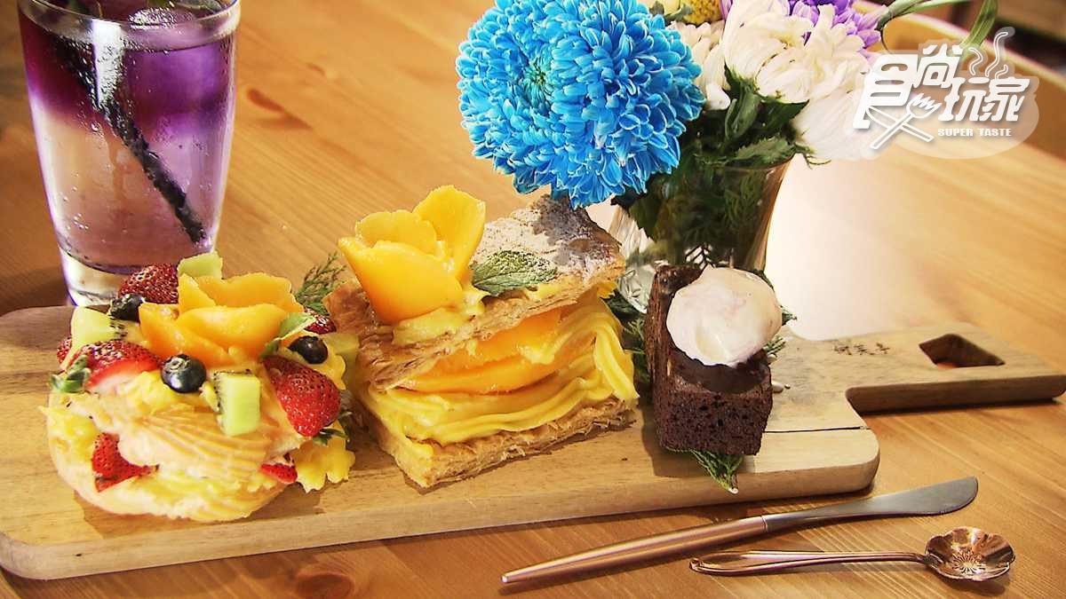 花牆甜點店也賣超大明蝦痛風鍋？！不合理的還有超美花圈泡芙