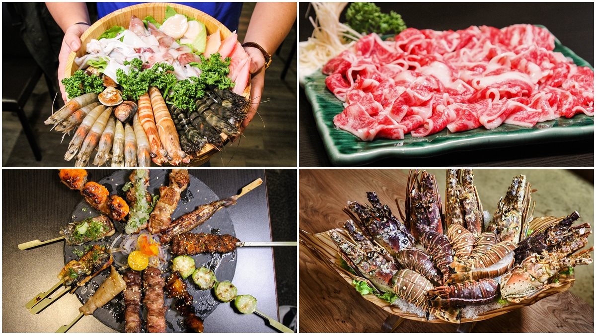 新北耶誕城「最強４家消夜」：燒肉居酒屋、金門牛肉鍋、和牛吃到飽、七龍蝦鍋