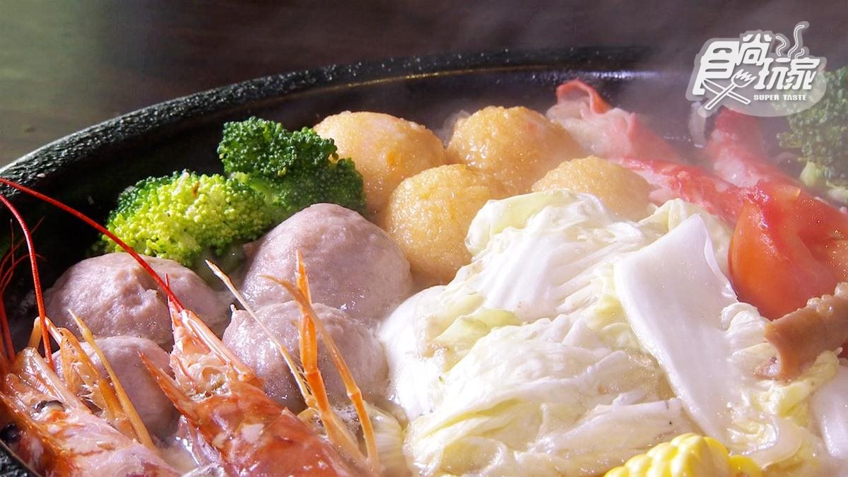 40年老字號石頭火鍋「爆漿芋泥丸」非點不可！特製沙茶醬好銷魂
