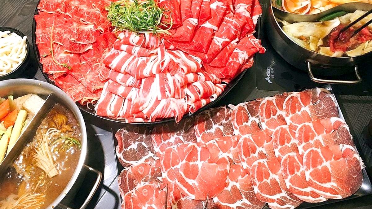 IG超人氣大分量肉盤火鍋這3家→第3家100盎司拼盤挑戰大胃王