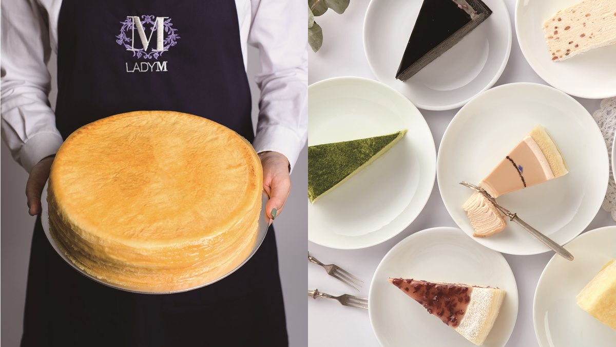 不再快閃！精品千層蛋糕「Lady M」前進台中，開設第3家正式店
