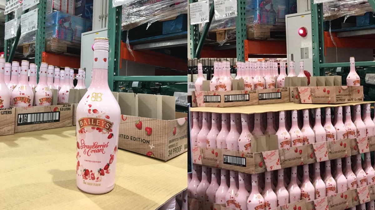「好市多」IG爆紅飲品！這款英國「限定草莓奶酒」讓你少女心噴發