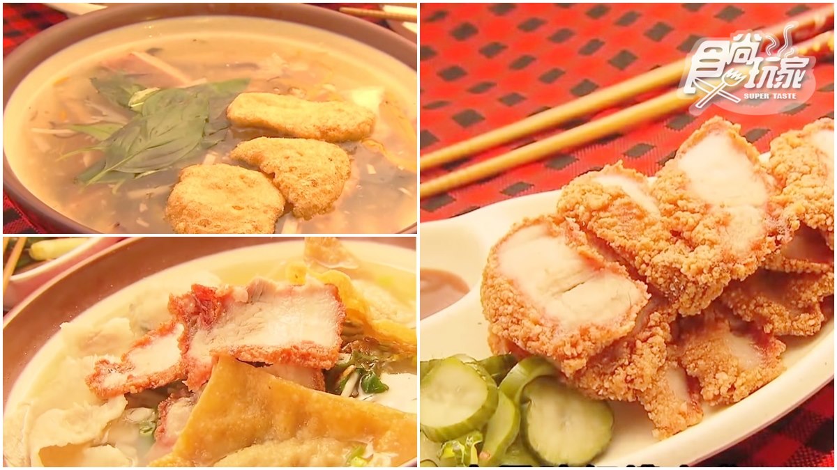 芝山站必吃古早味！「綜合羹」魷魚、花枝、肉羹超大塊，「阿公麵」料有4寶