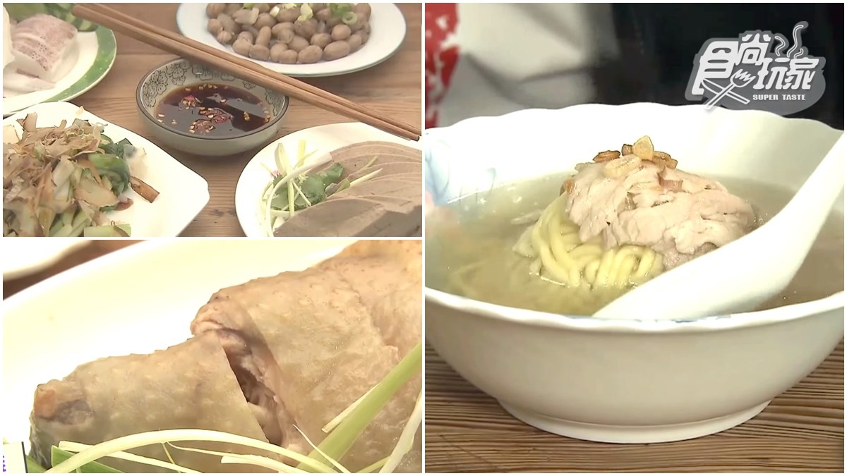 專程來吃也值得！七堵「切仔麵」湯頭清爽鮮甜，配限量白斬雞超銷魂