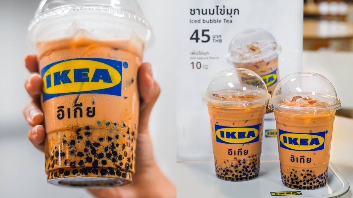 IKEA竟然也賣「珍珠奶茶」！超濃泰奶＋滿滿珍珠只要45元