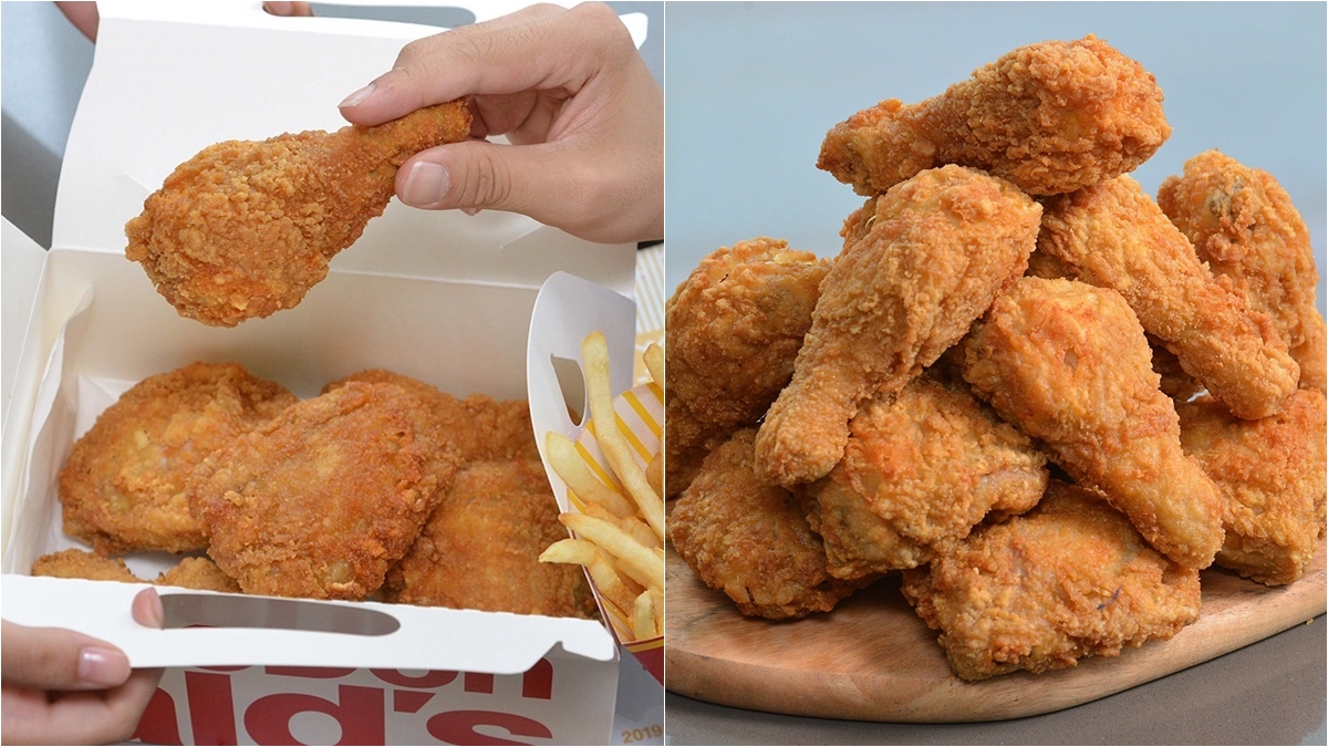 麥當勞將「雞腿、雞翅」麥脆雞分開賣，有機會免費吃94天炸雞