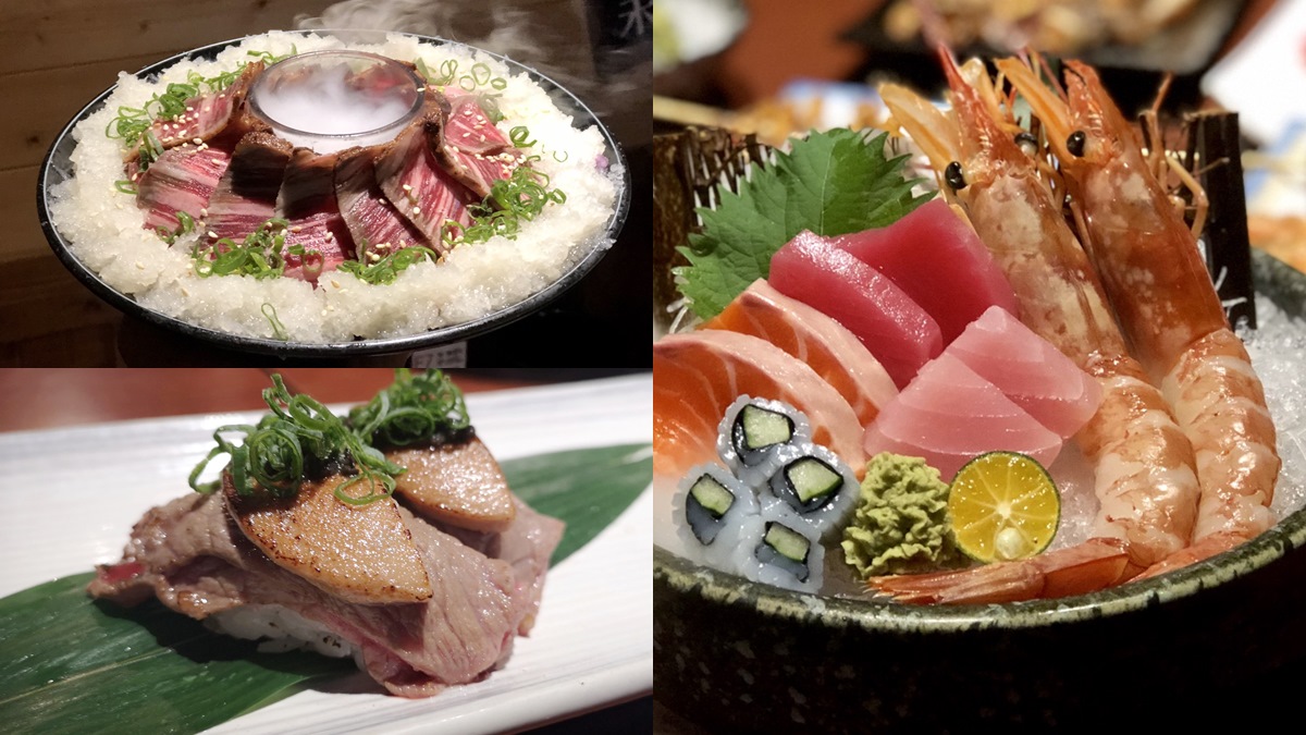 高CP值居酒屋吃到飽！松露炒飯、毛毛蟲壽司、和牛100道頂級日料任你吃
