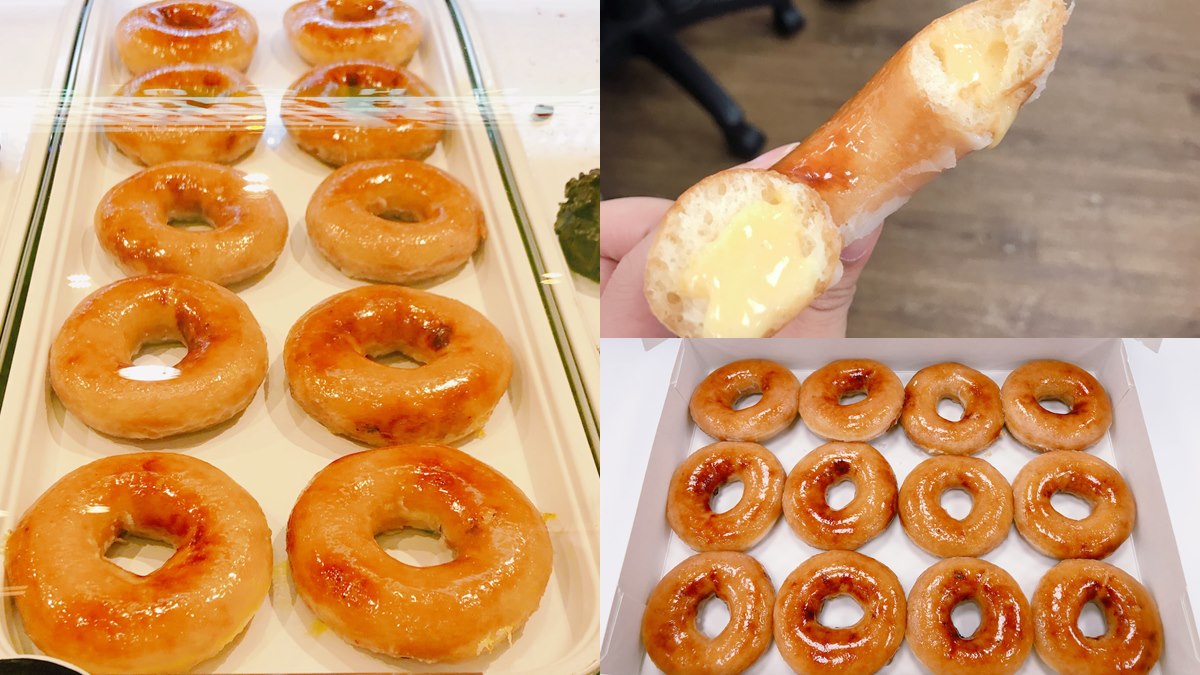 罪惡來襲！Krispy Kreme限定「流沙布蕾甜甜圈」，首日加送「買六送六」券