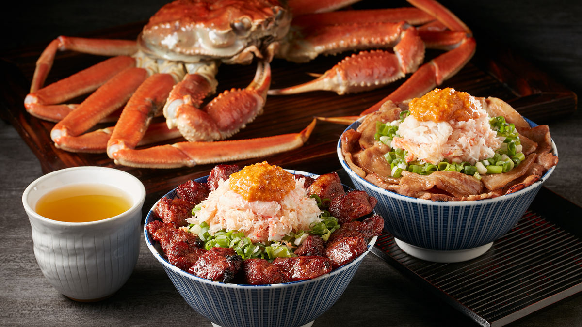 這碗丼飯有整隻「松葉蟹」！痛風也要吃，9月只有這裡吃的到
