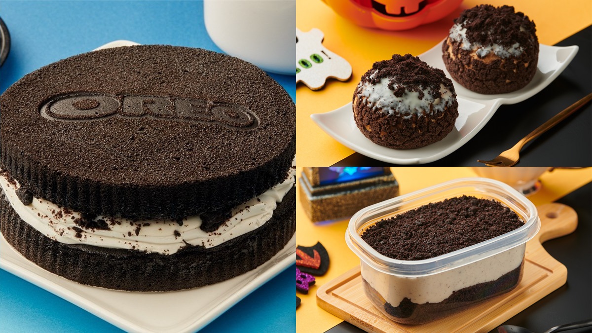 「縮小版OREO」也來了！全聯再推獨家4款新甜點，搭「放大版OREO」吃起來