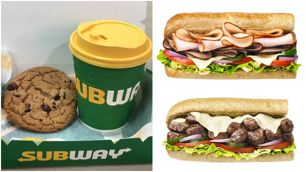 11月就衝SUBWAY！連14天買餅乾送咖啡，這天吃堡還有買一送一