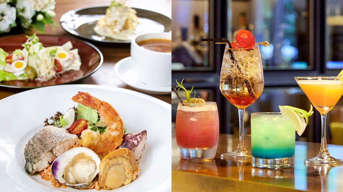 這家飯店好狂！海鮮大餐「第二套免費」只到11月底，加碼6款調酒喝到飽