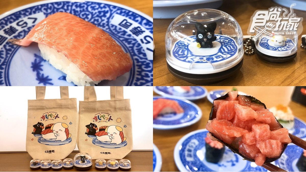 衝吃「藏壽司」啦！8款超萌新扭蛋抽起來，必點帝王級黑鮪魚等9款極品