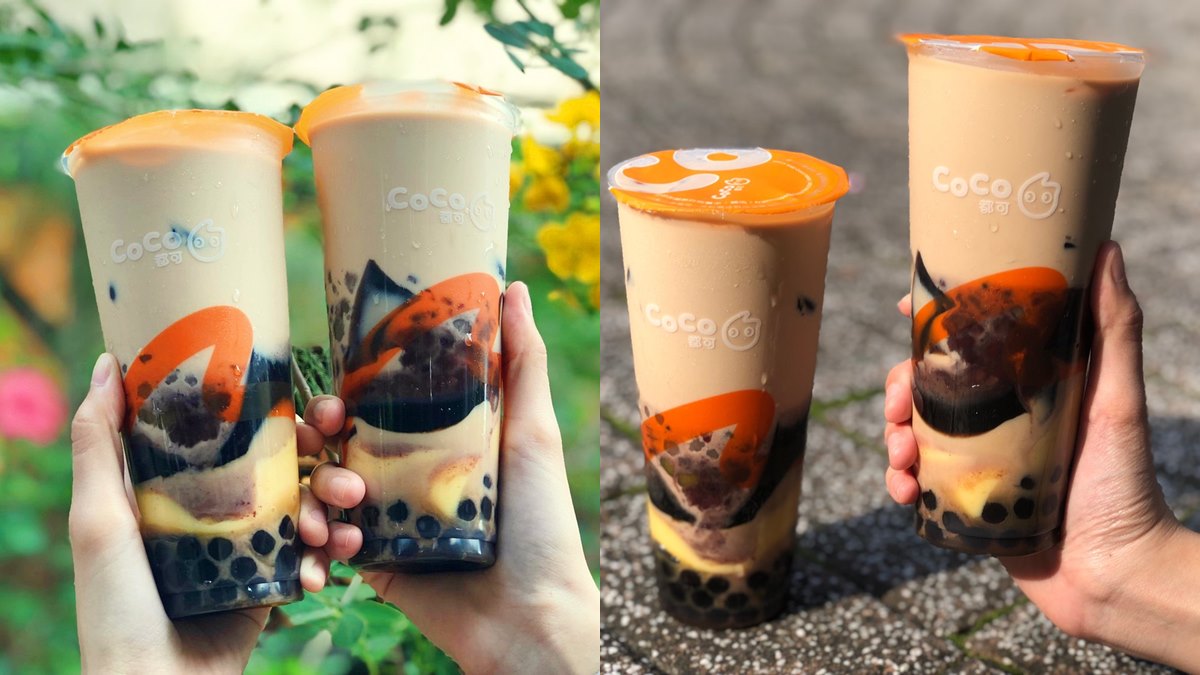 飽食系飲料+1！coco都可超狂「五小福」奶茶，5款料直接放滿半杯