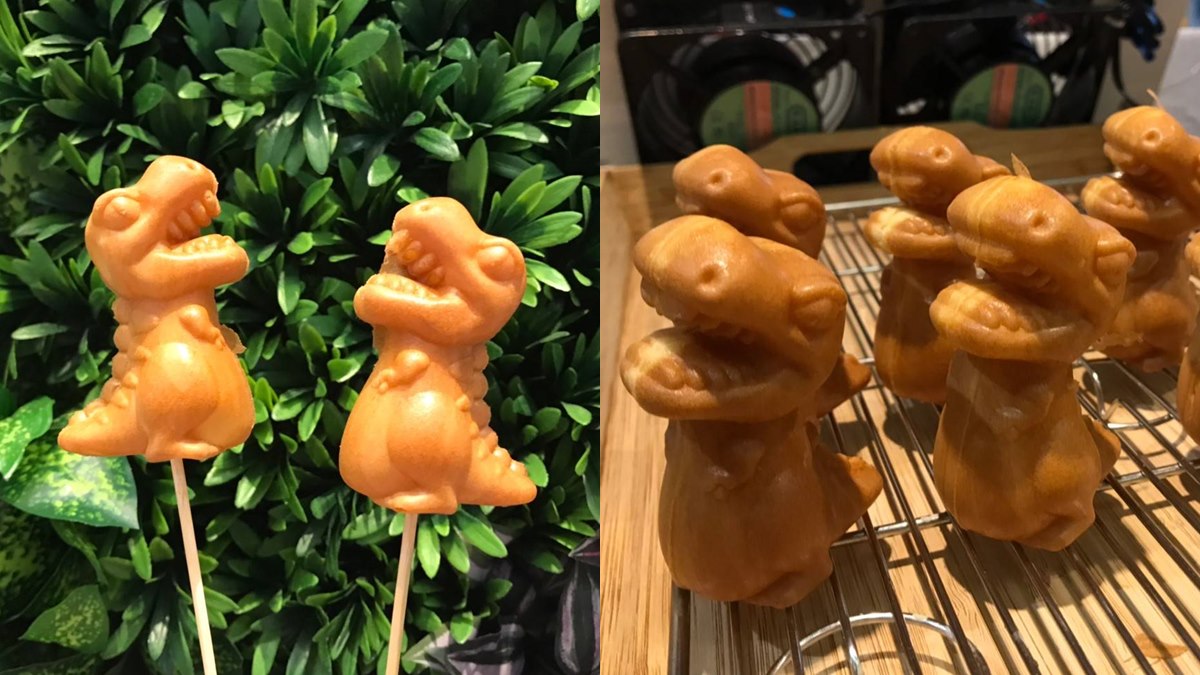 馬上怒買帶回家！萌翻天「恐龍雞蛋糕」，台北快閃只到3月底