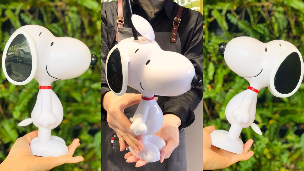 可愛爆擊！1011 SIP TEA快閃信義區，開賣「3D史努比造型杯」