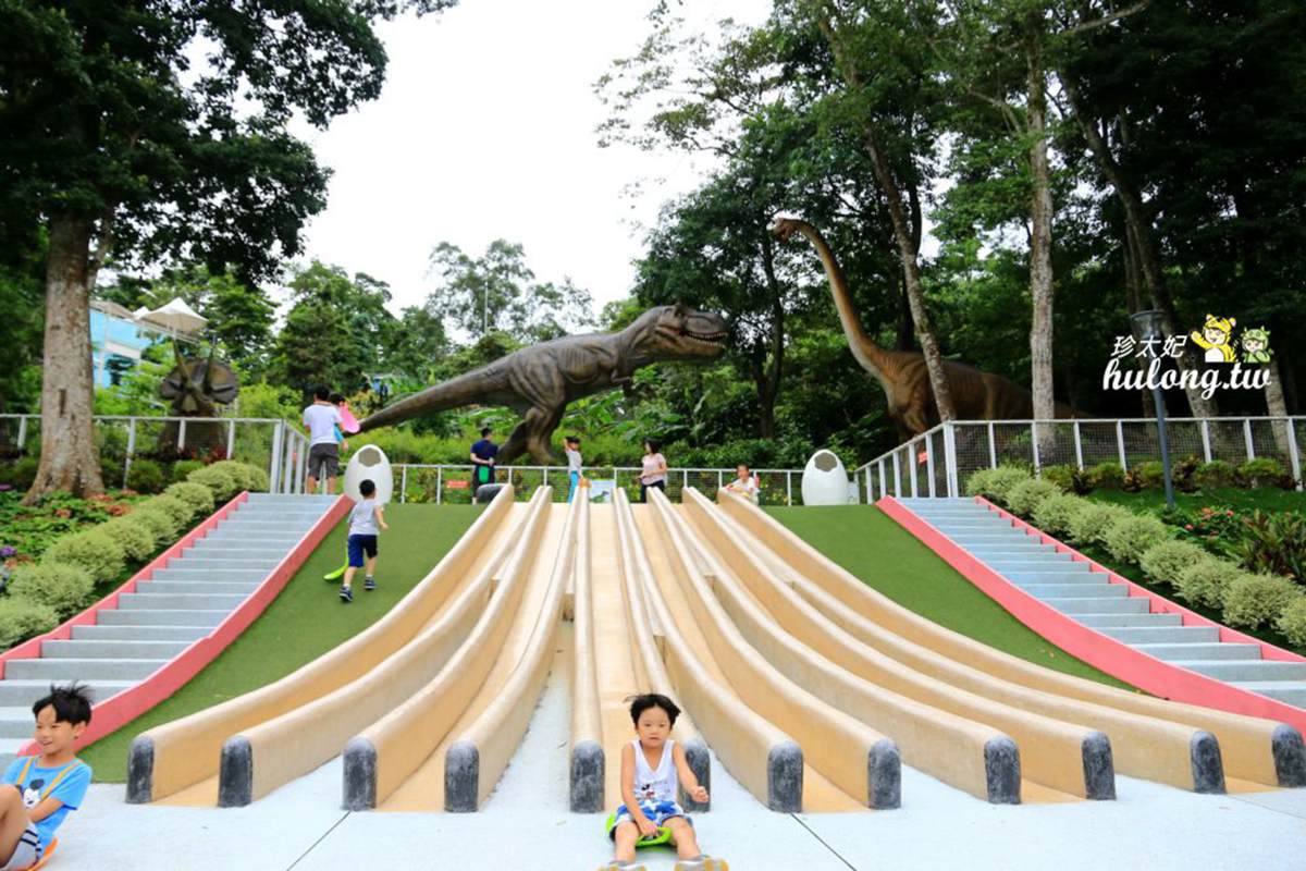 遛小孩必衝！苗栗５大親子打卡點：恐龍溜滑梯、花田小火車、小白兔童趣布景