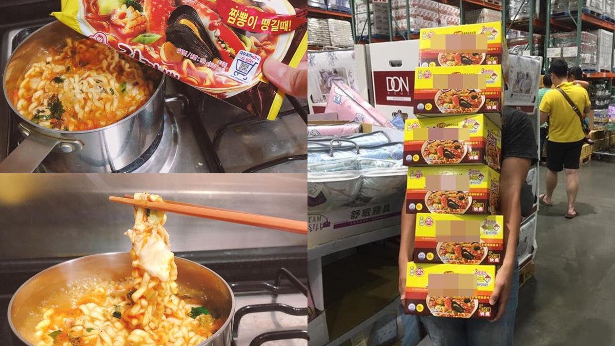 吃膩辛拉麵？！好市多超夯「韓式拉麵」曝吃法，網稱：已回購4箱