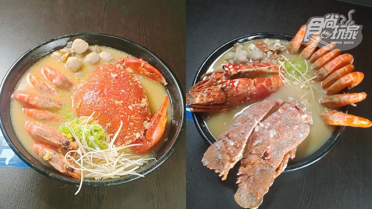 藏在洗車場的囂張海鮮粥！整隻大龍蝦+海戰車用料不手軟，鮮甜湯頭一喝上癮