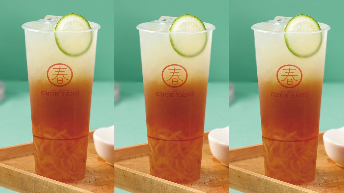 懷舊系飲料！春陽茶事新「冬瓜檸檬粉條」，QQ酸甜超消暑