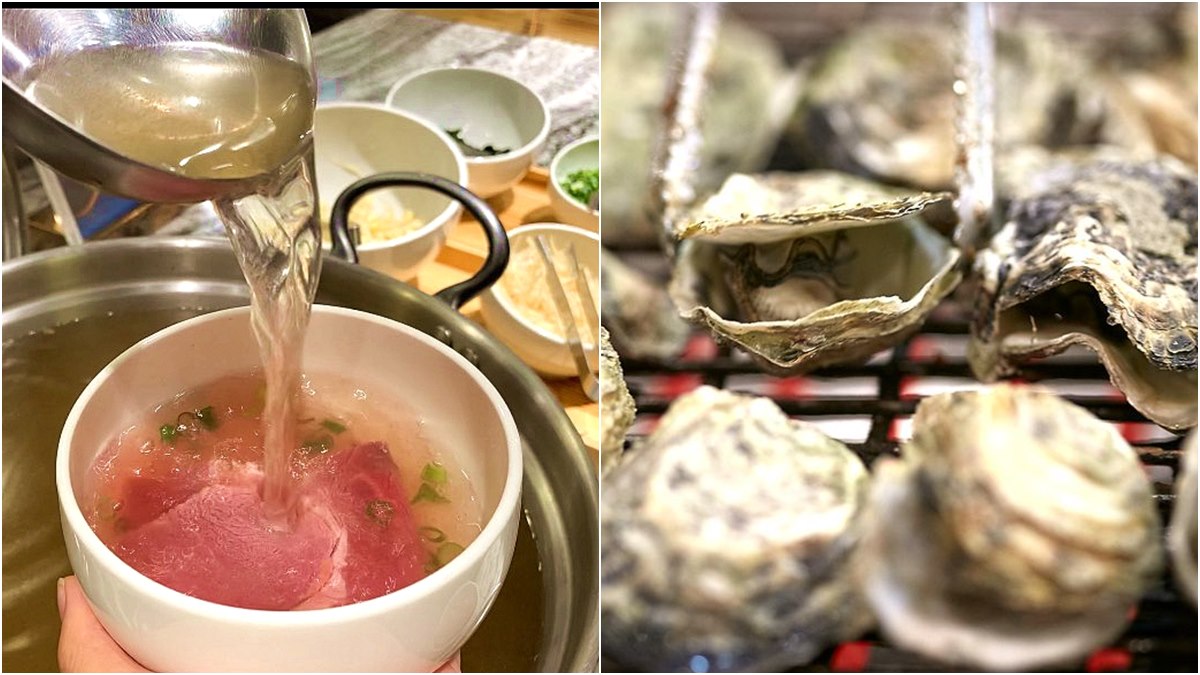 現烤牡蠣、現燙牛肉湯，還有邪惡巧克力噴泉！吃到飽控最愛自助百匯，菜色升級不加價