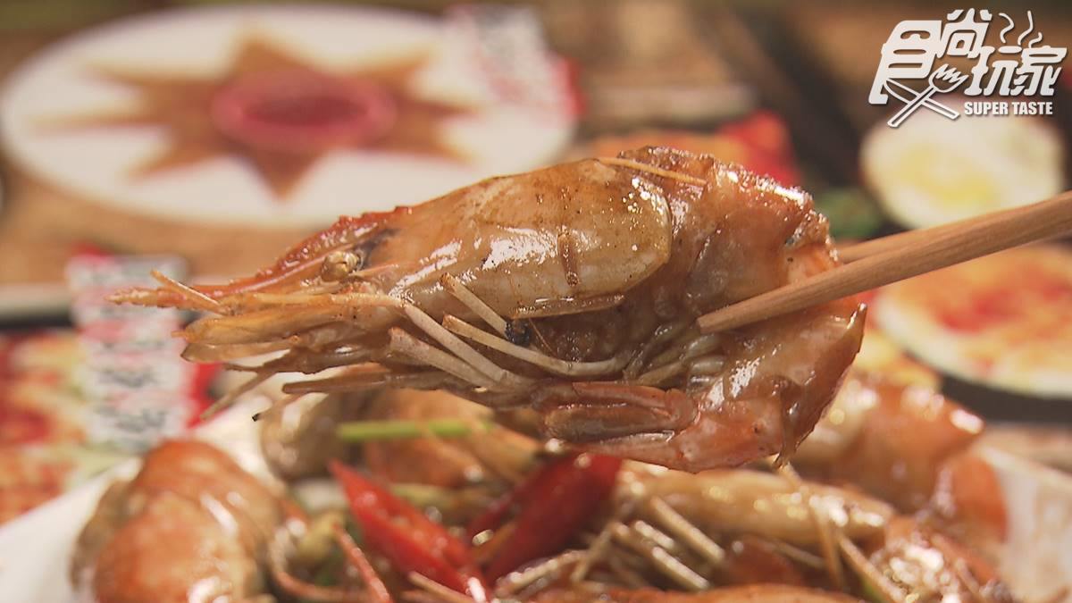 1盤只要200元！樹林興仁花園夜市花雕蝦有滿滿酒香，還有重慶烤魚也必點