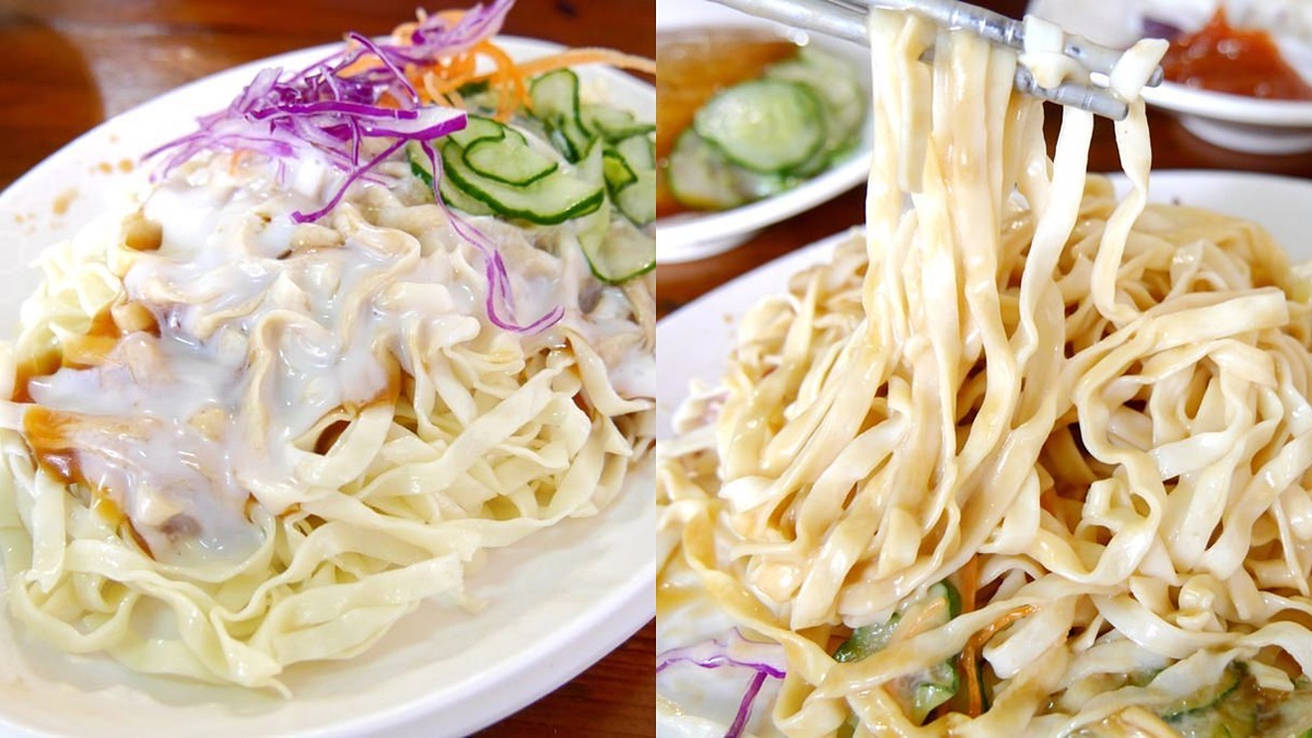 超狂「美乃滋涼麵」全台只能這裡吃！50年老店「台灣白醬」還能沾肉圓