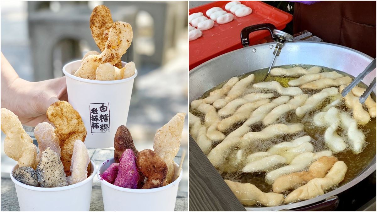 彩色「白糖粿」有13口味！快閃攤車神出鬼沒，必吃抹茶、OREO、芋頭