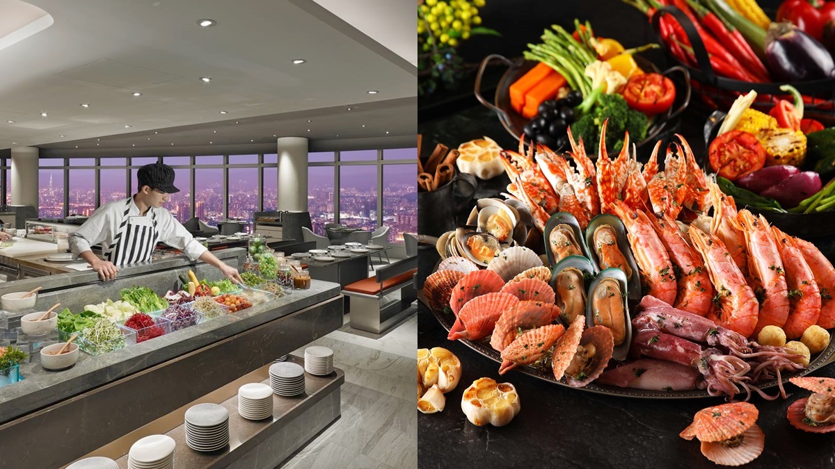 全台最高Buffet「手抓海鮮」吃到飽！天使紅蝦、蟹腳直接嗑