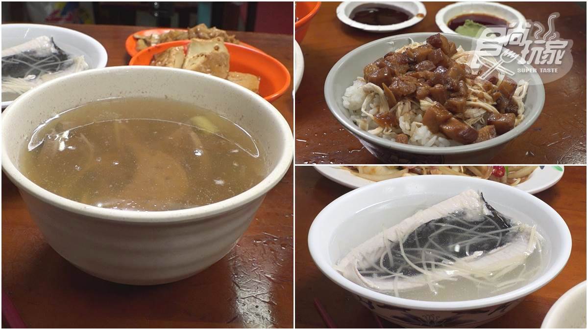 一吃就上癮！台北滿滿膠質雞滷飯好唰嘴，虱目魚肚、豬肝湯也必點